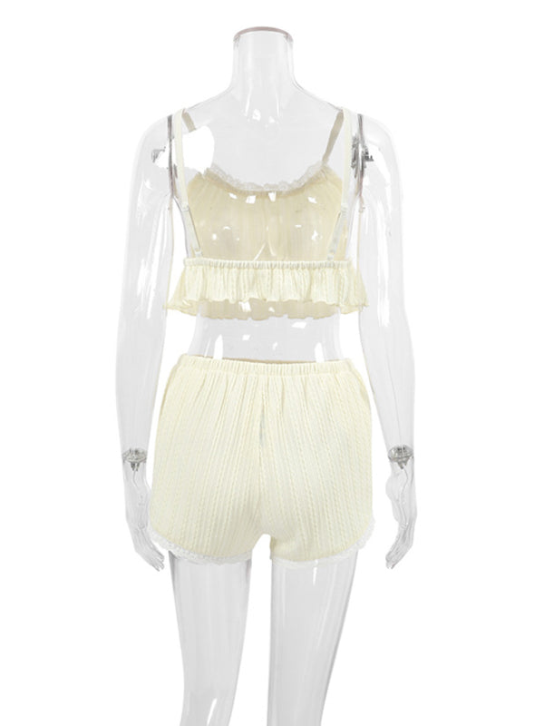Womens Nightie Lace Two Piece Set SIZE S-XL